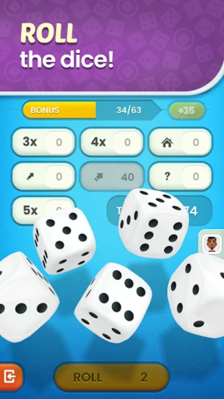 Golden Roll: The Yatzy Dice Game for Android - Engaging Dice Duels