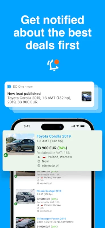 DD One for Android: Streamline Car Search with Deal Alerts