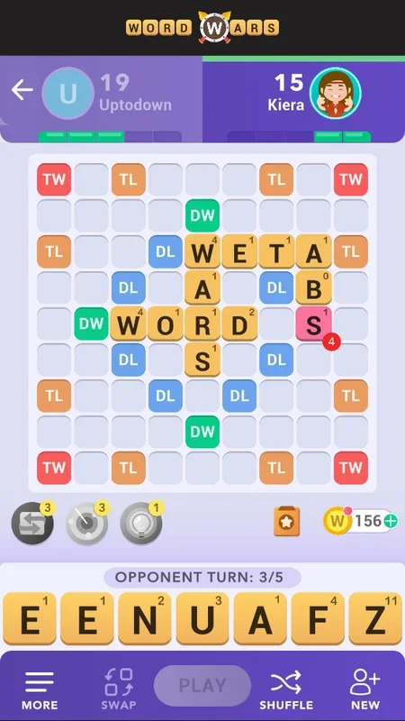 Word Wars for Android - Compete with Global Players