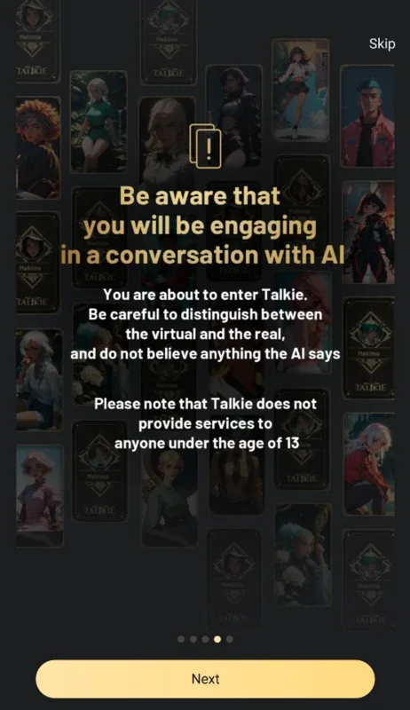 Talkie: Soulful AI: Engaging AI Conversations on Android