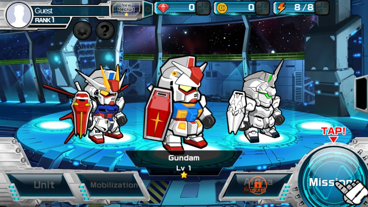 LINE: GUNDAM WARS - Android RPG with Gundam Mechas