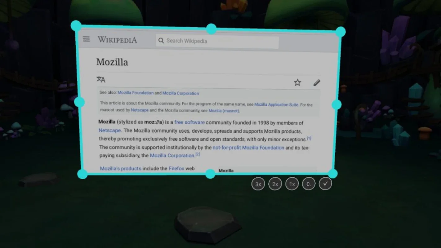 Firefox Reality for Android - Immersive AR Browser