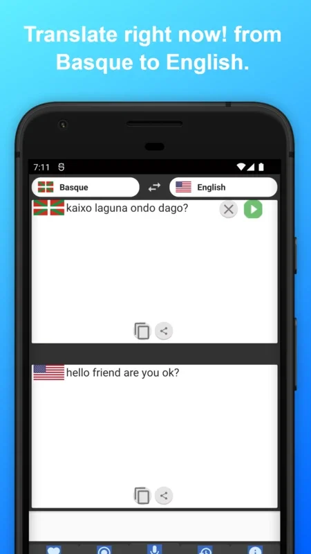 English to Basque Translator for Android - Seamless Language Conversion