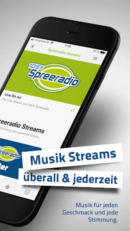 105‘5 Spreeradio for Android - Stream Diverse Music