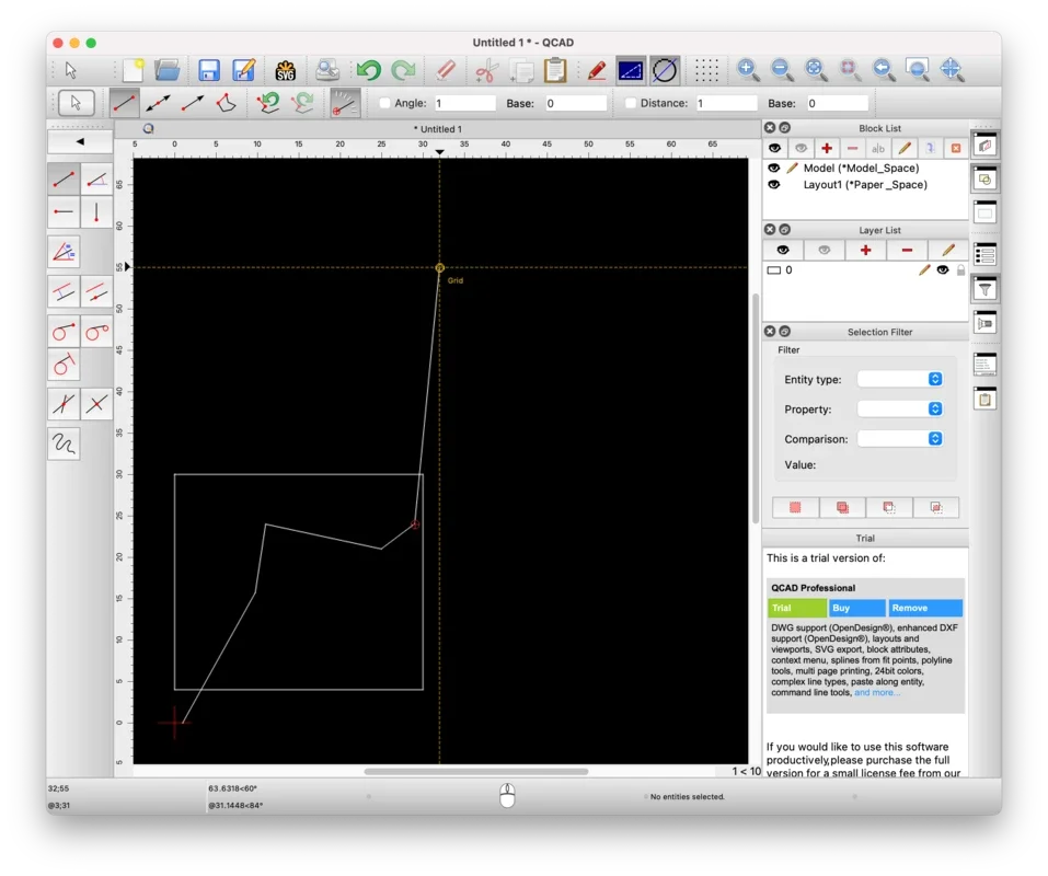 QCAD for Mac - Powerful CAD Software