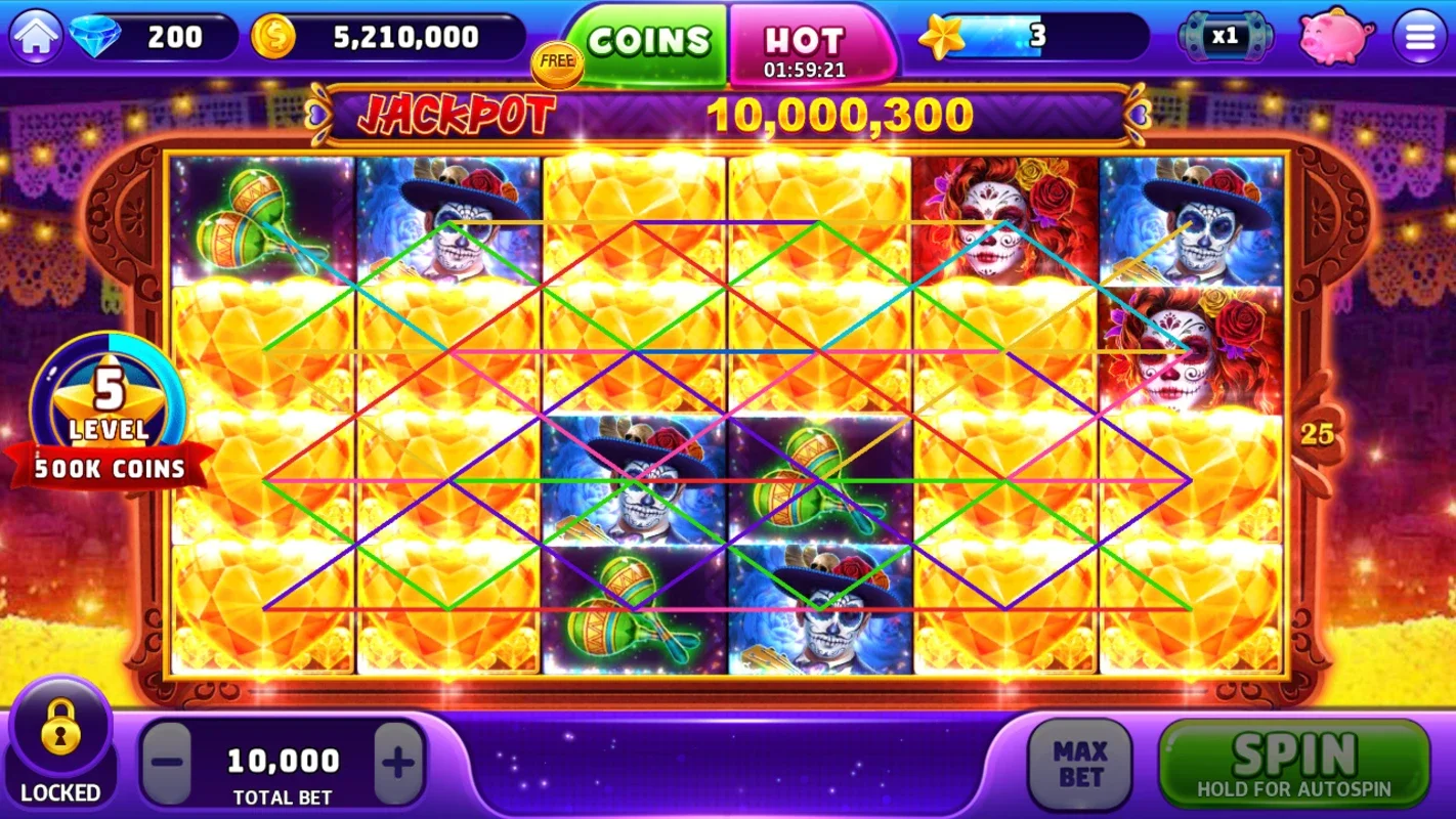 Cash Hoard Slots for Android - Thrilling Slot Experience