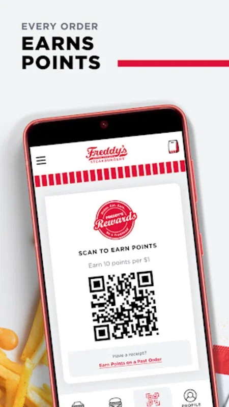 Freddy’s for Android: Order, Customize, Earn Rewards