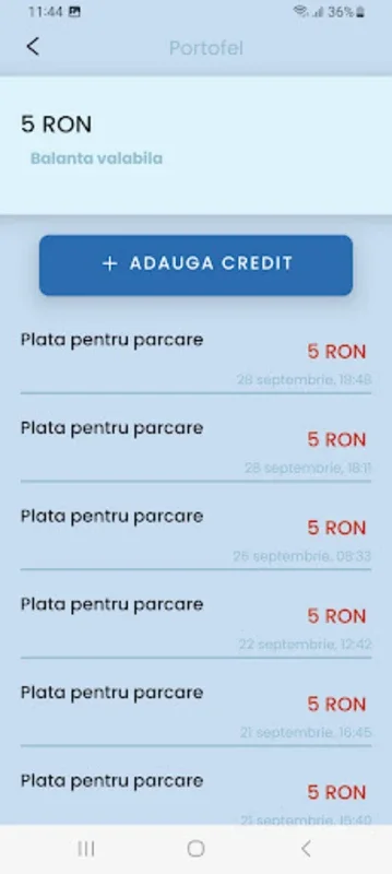 Parking Bucuresti for Android - Streamlined Parking Solution