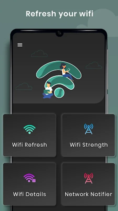 Wifi Refresh & Signal Strength for Android - Secure and Optimize Your WiFi