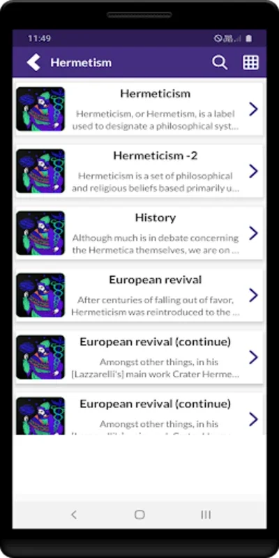 Hermetism for Android: Explore Esoteric Teachings