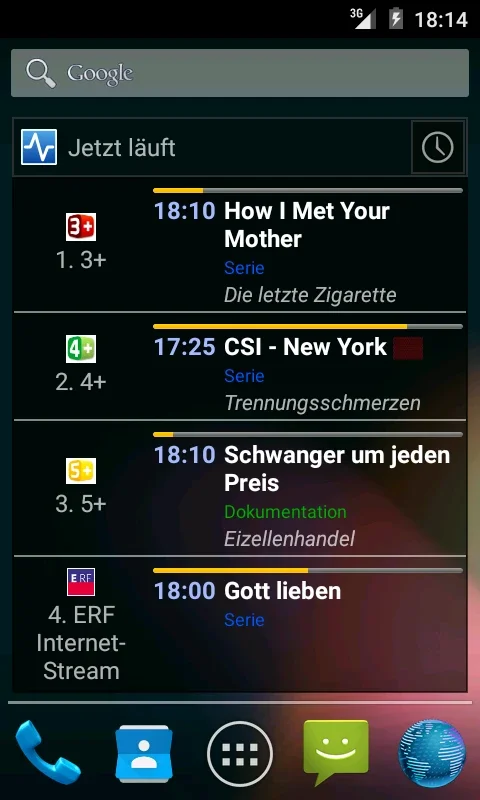 TV-Browser for Android: Access Hundreds of Stations