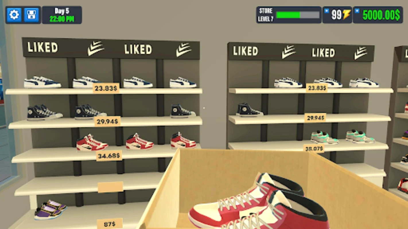 Shoe Shop Game: Market Manager for Android - Manage Your Sneaker Store