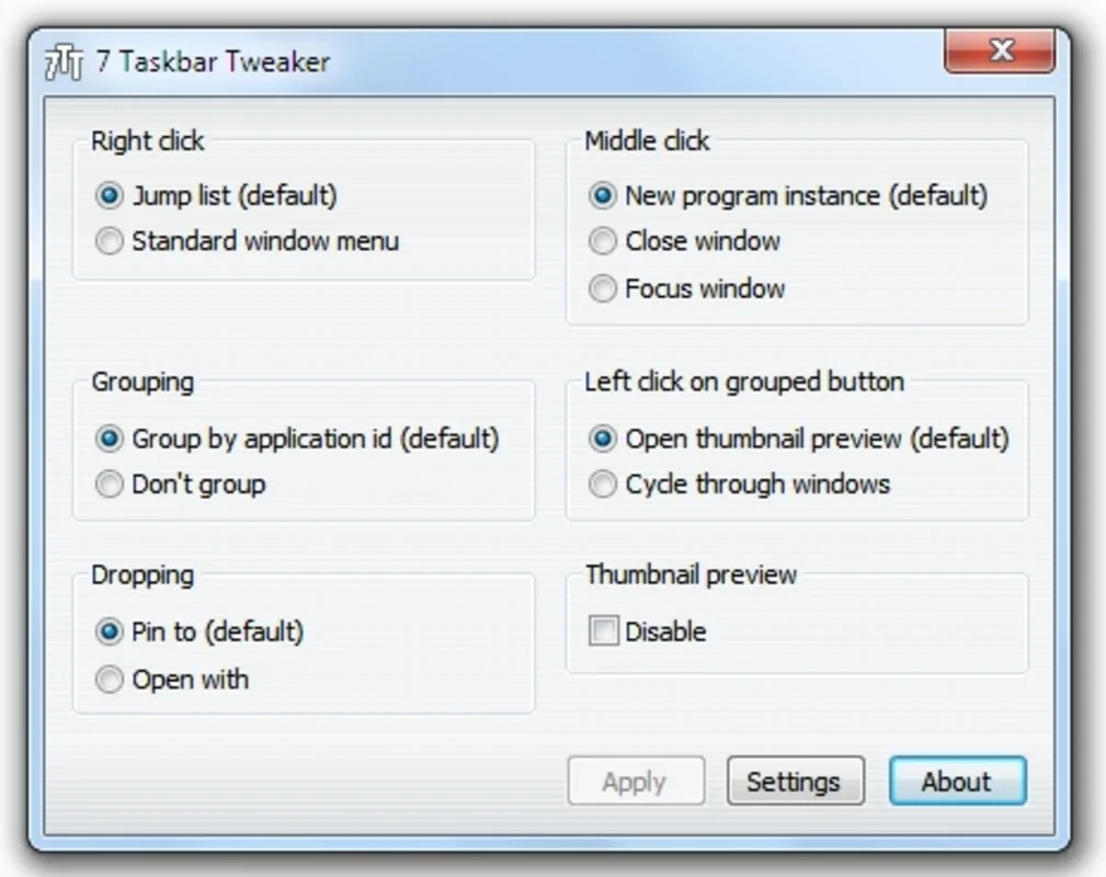 7 Taskbar Tweaker for Windows 7: Customize Your Taskbar