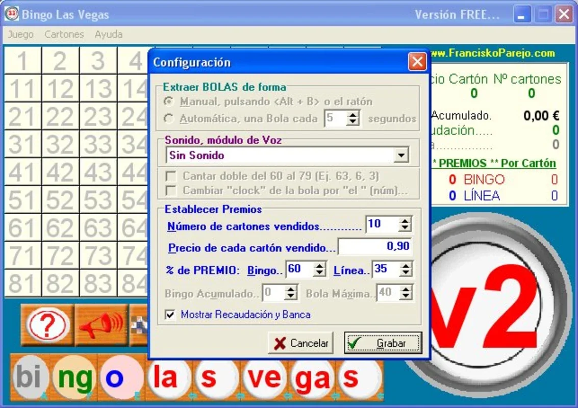 Bingo Las Vegas for Windows - Exciting Bingo Experience