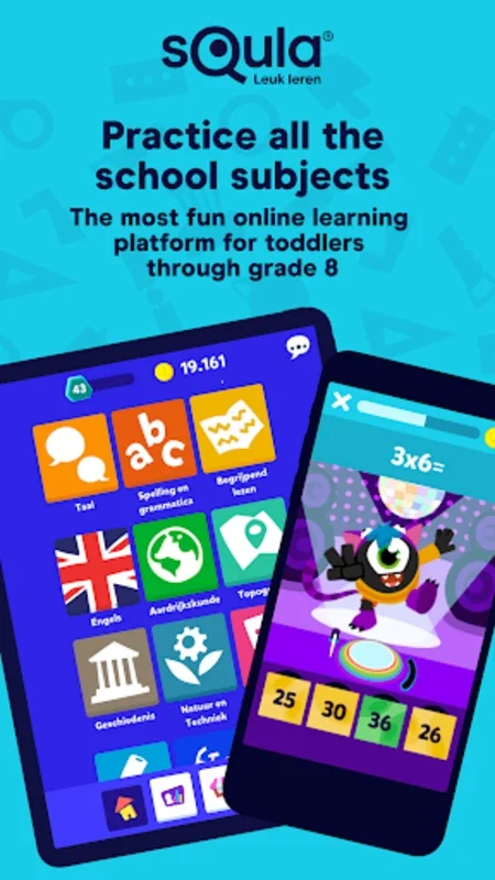 Squla for Android: Enhance Kids' Learning