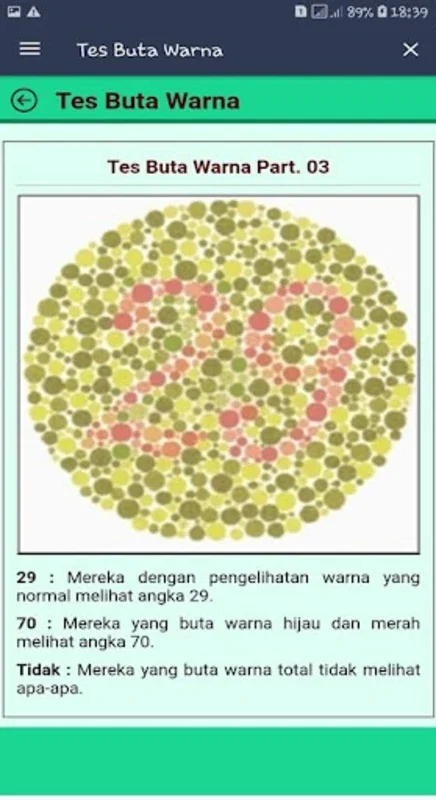 Tes Buta Warna for Android - Comprehensive Color Vision Test