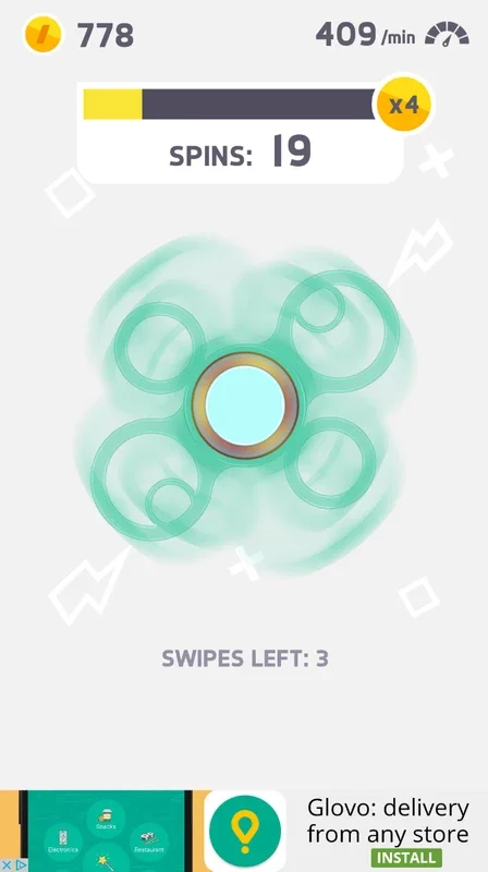 Finger Spinner for Android - Spin for High Scores