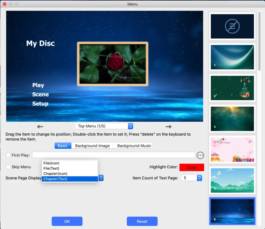 Yuhan Blu-ray DVD Creator for Mac - Create High-Quality Discs