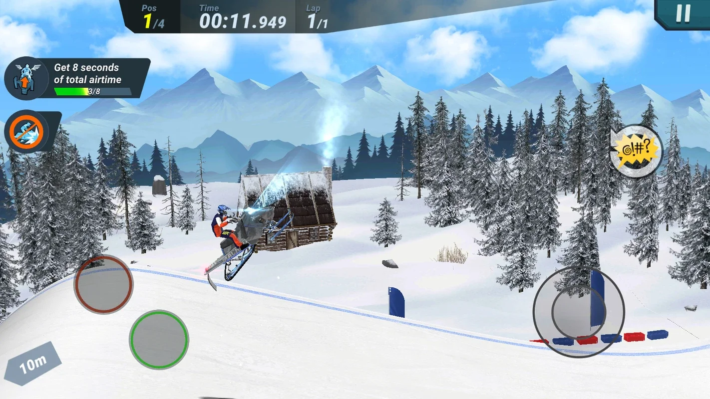 Mad Skills Snocross for Android - Thrilling Snowmobile Races