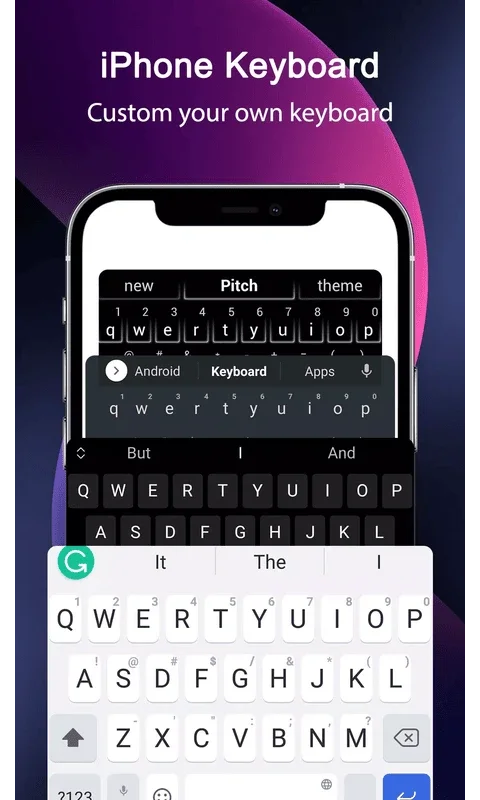 iPhone Keyboard - iOS 18: iOS Typing Experience on Android