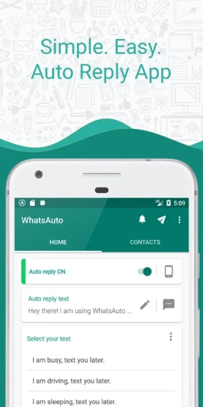 WhatsAuto for Android - Automate WhatsApp Messages