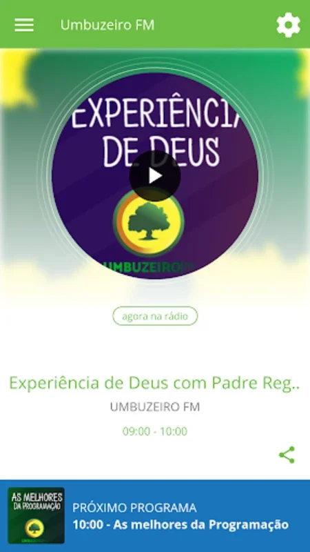 Umbuzeiro FM for Android - Seamless Live Radio Experience