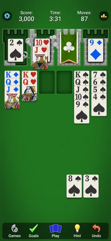 Castle Solitaire: Card Game for Android - Engaging Card Play