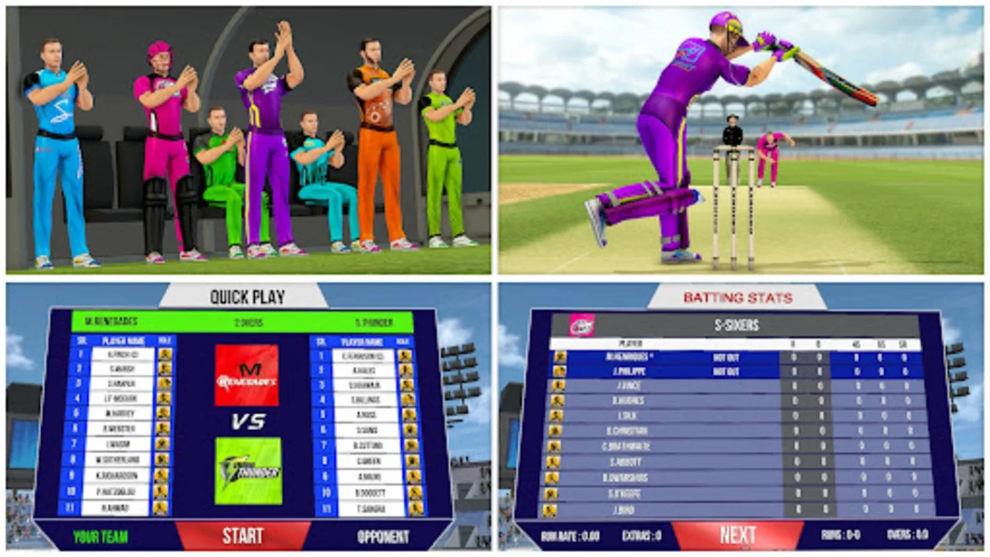 Aussie Cricket League for Android - Thrilling T20 Experience