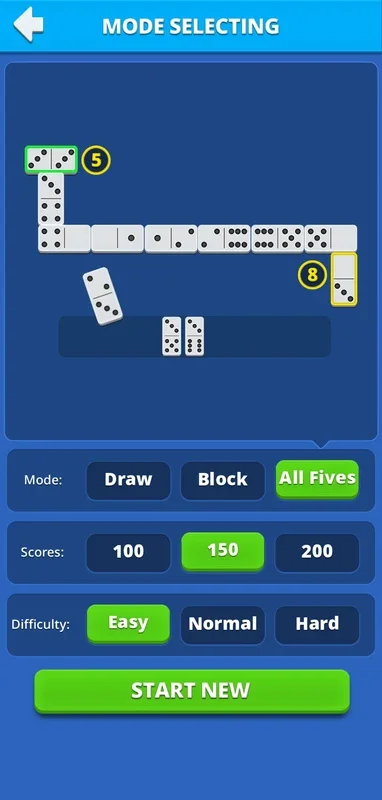 Dominoes - Classic Domino Tile Based Game for Android