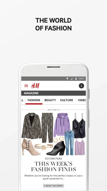 H&M for Android: Explore Fashion Trends