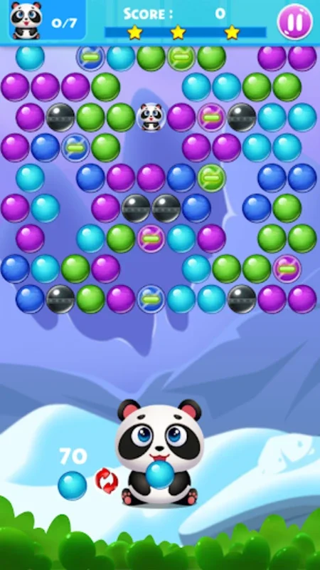 Panda story: Bubble mani - Engaging Android Puzzle Game