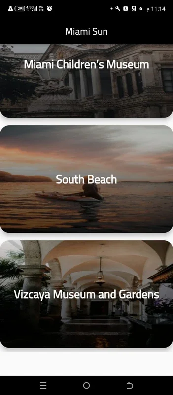 Miami Sun for Android: Explore Miami's Beauty