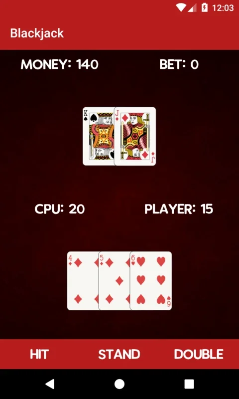 Simple Blackjack for Android - Thrilling Card Game