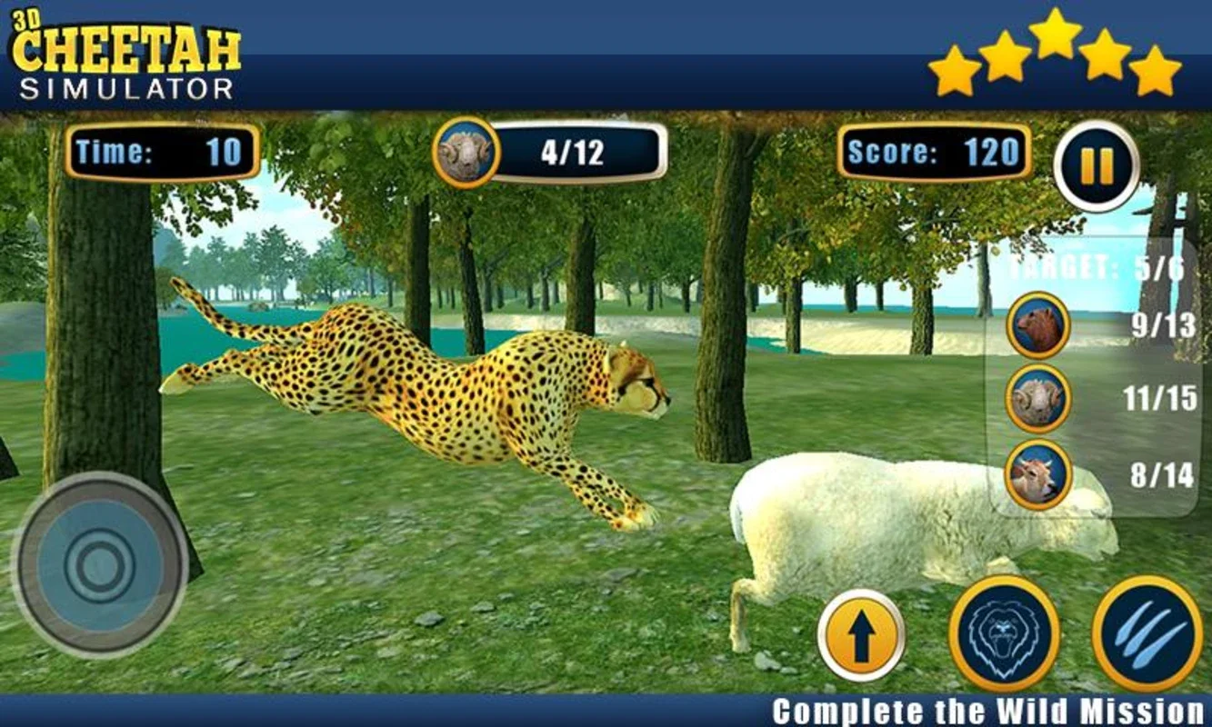 Real Cheetah Attack Simulator for Android - Thrilling Gaming Experience