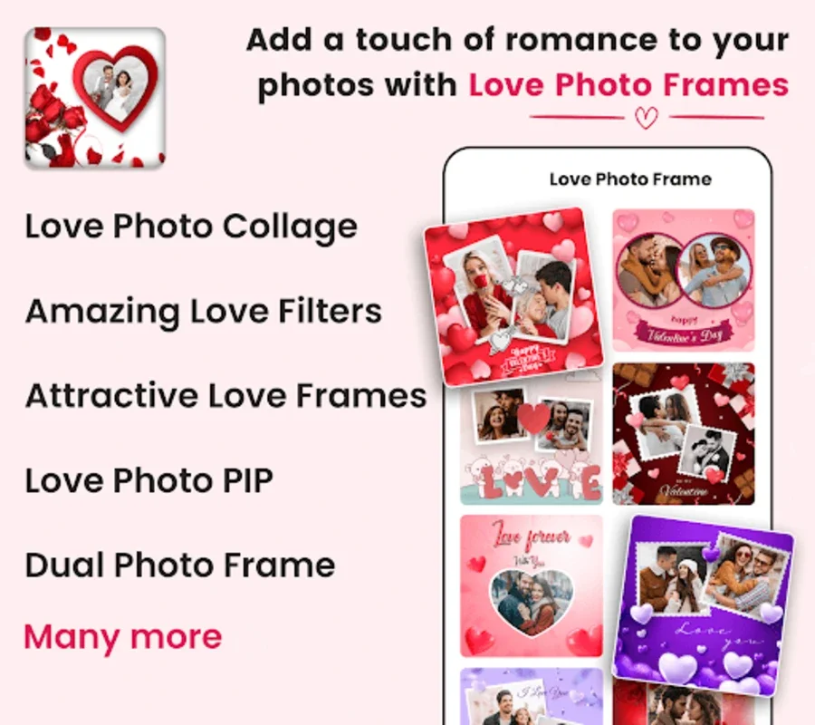 Love Photo Frame for Android - Beautify Your Romantic Photos