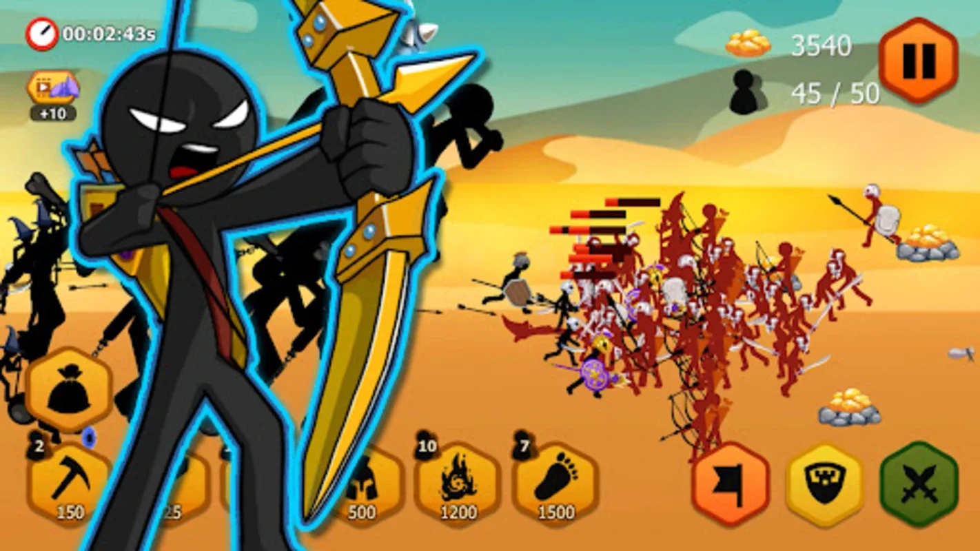 War of Stick Legacy for Android - Immerse in Stick Figure Battles