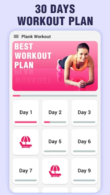 Plank Workout App: Challenge for Android - Strengthen Core