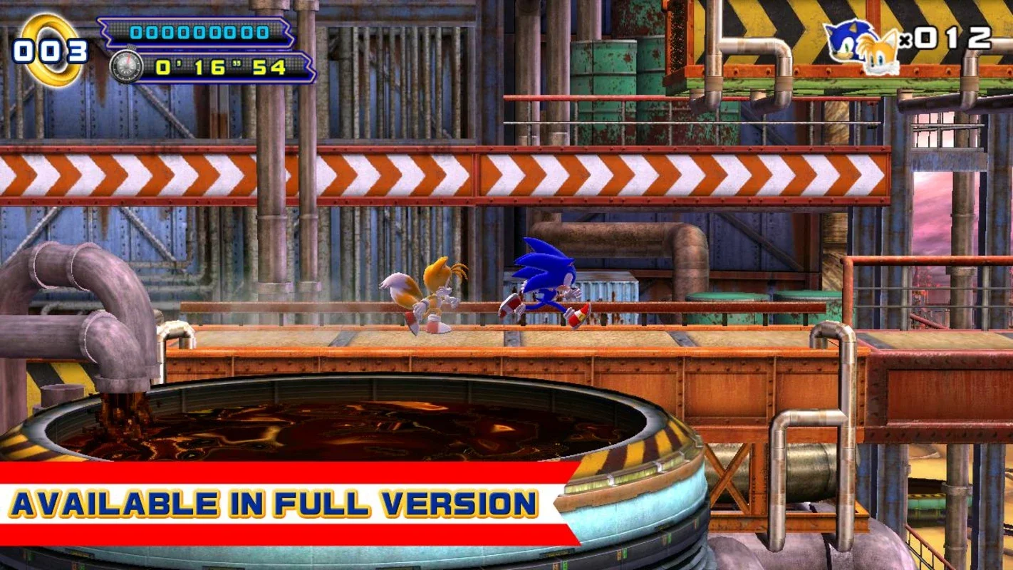 Sonic 4 Episode II THD Lite for Android - An Exciting Adventure