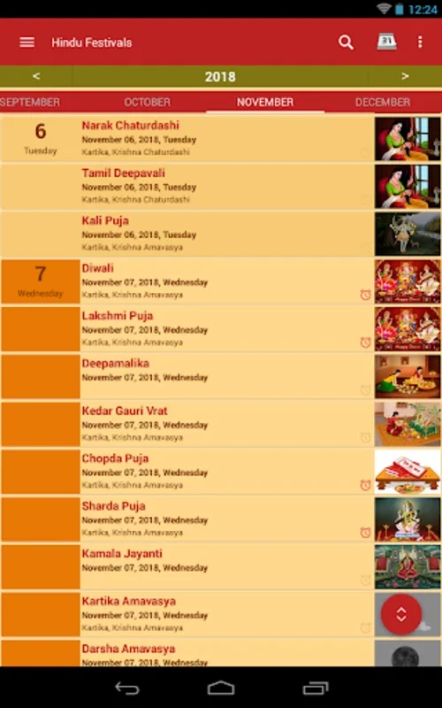 Hindu Calendar - Drik Panchang for Android - Navigate the Cosmic Journey