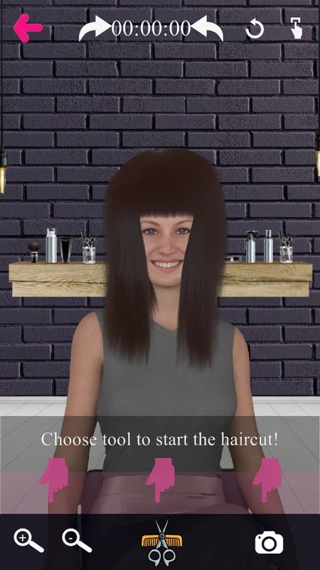 Barber Chop for Android - Cut Hair in a Virtual Barbershop