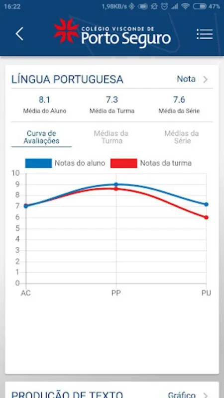 Colégio Visconde de Porto Segu for Android - Efficient Academic Management