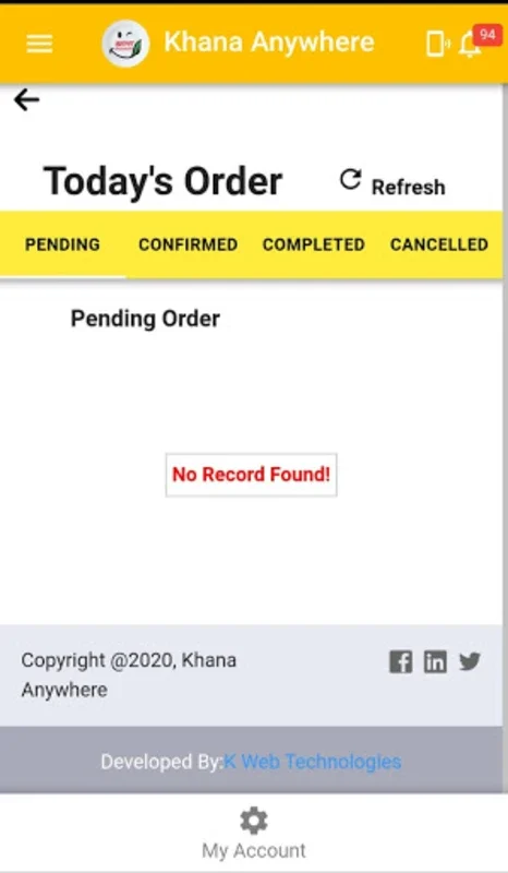 Khana MSP for Android: Quality Meals at Affordable Prices