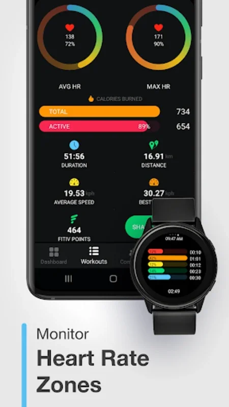 FITIV Pulse Heart Rate Monitor for Android: Enhance Fitness