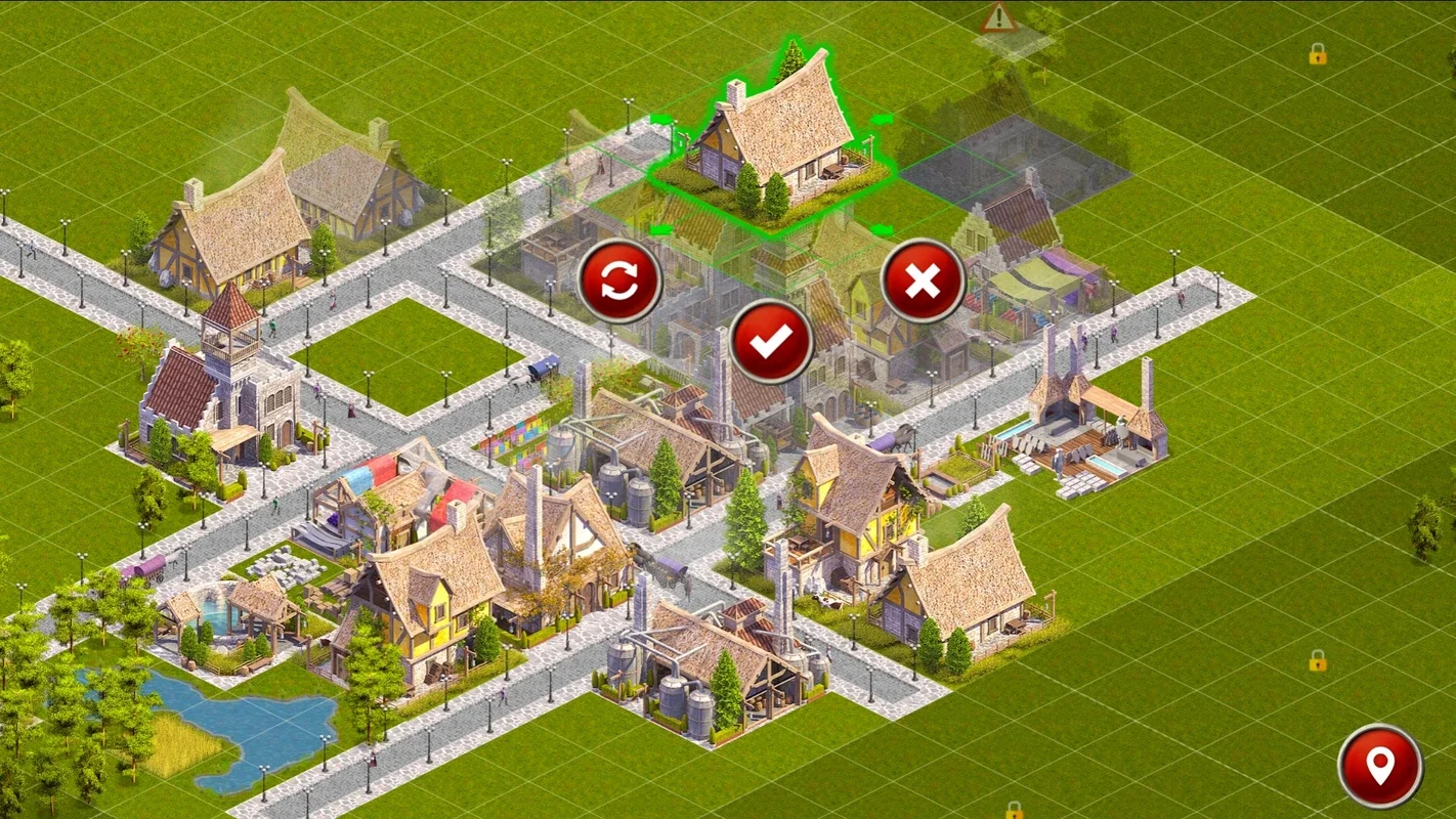 Build a Medieval City in Designer City: Fantasy Empire for Android