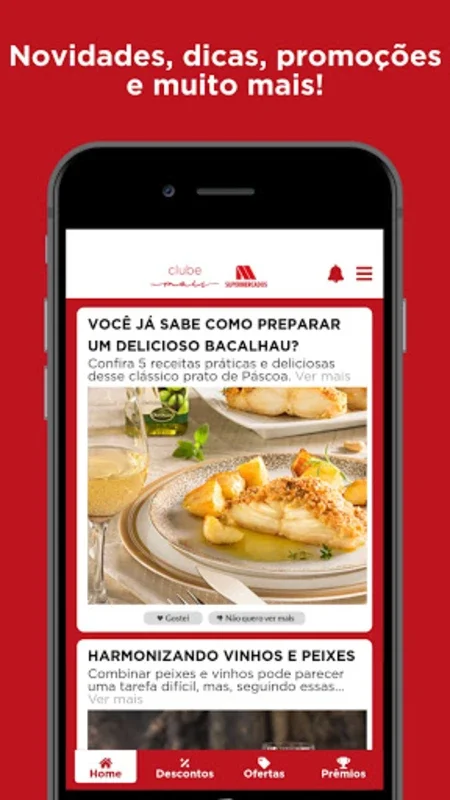 Clube + Machado Supermercados for Android: Rewarding Shopping