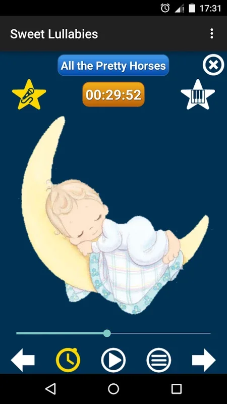 Sweet Lullabies for Android: Soothing Bedtime Aid