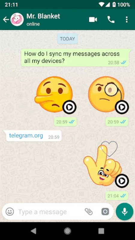 Animated Stickers Emojis for Android - Enhance WhatsApp Chats