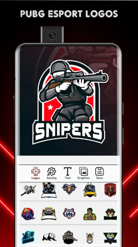 Esports Gaming Logo Maker for Android - Professional Logo Creation