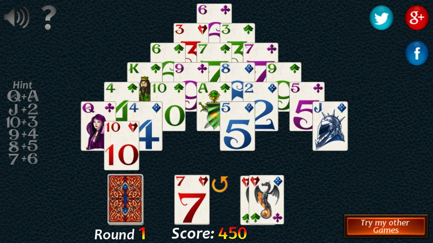 Fantasy Pyramid Solitaire for Android - Play Free Solitaire