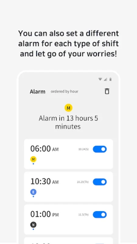 Today's Shift for Android: Streamline Your Work Schedules